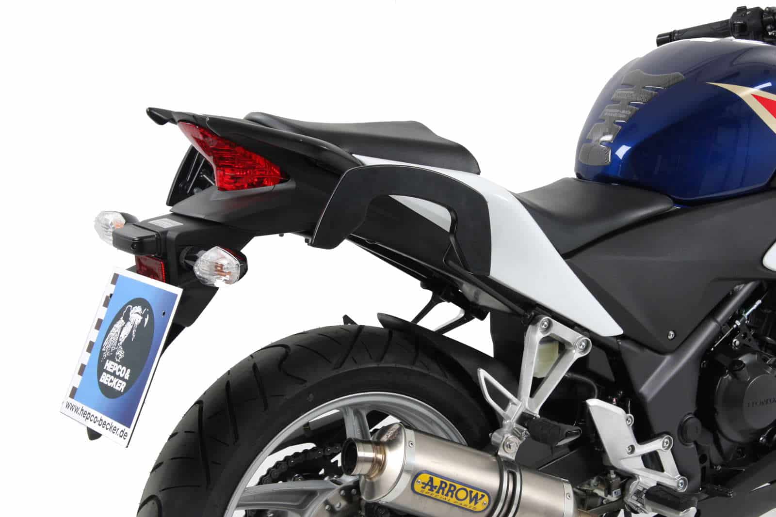 C-Bow Seitenträger schwarz für Honda CBR 250 R (2011-)