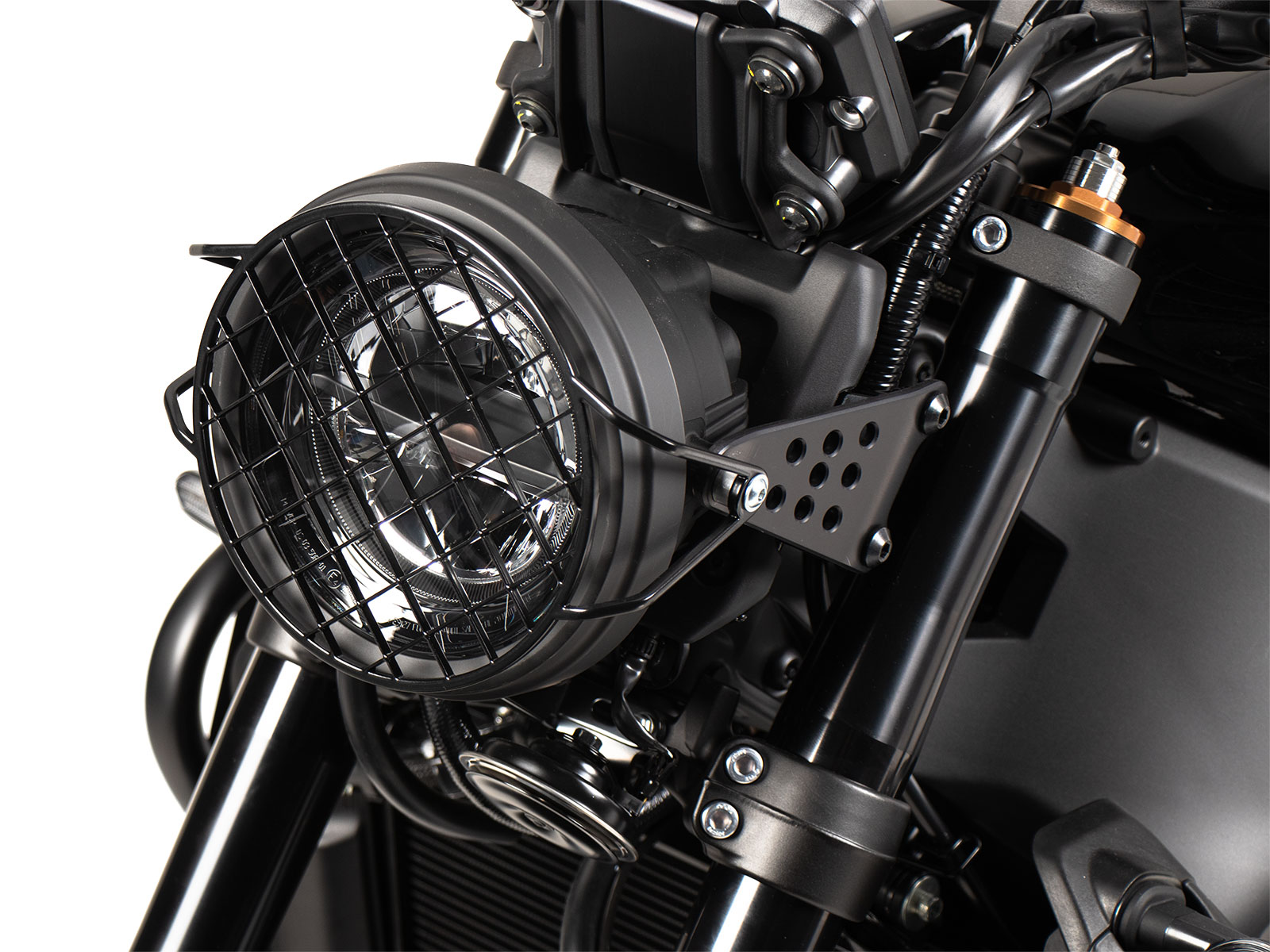 Lampenschutzgitter schwarz für Yamaha XSR 900 (2022-)