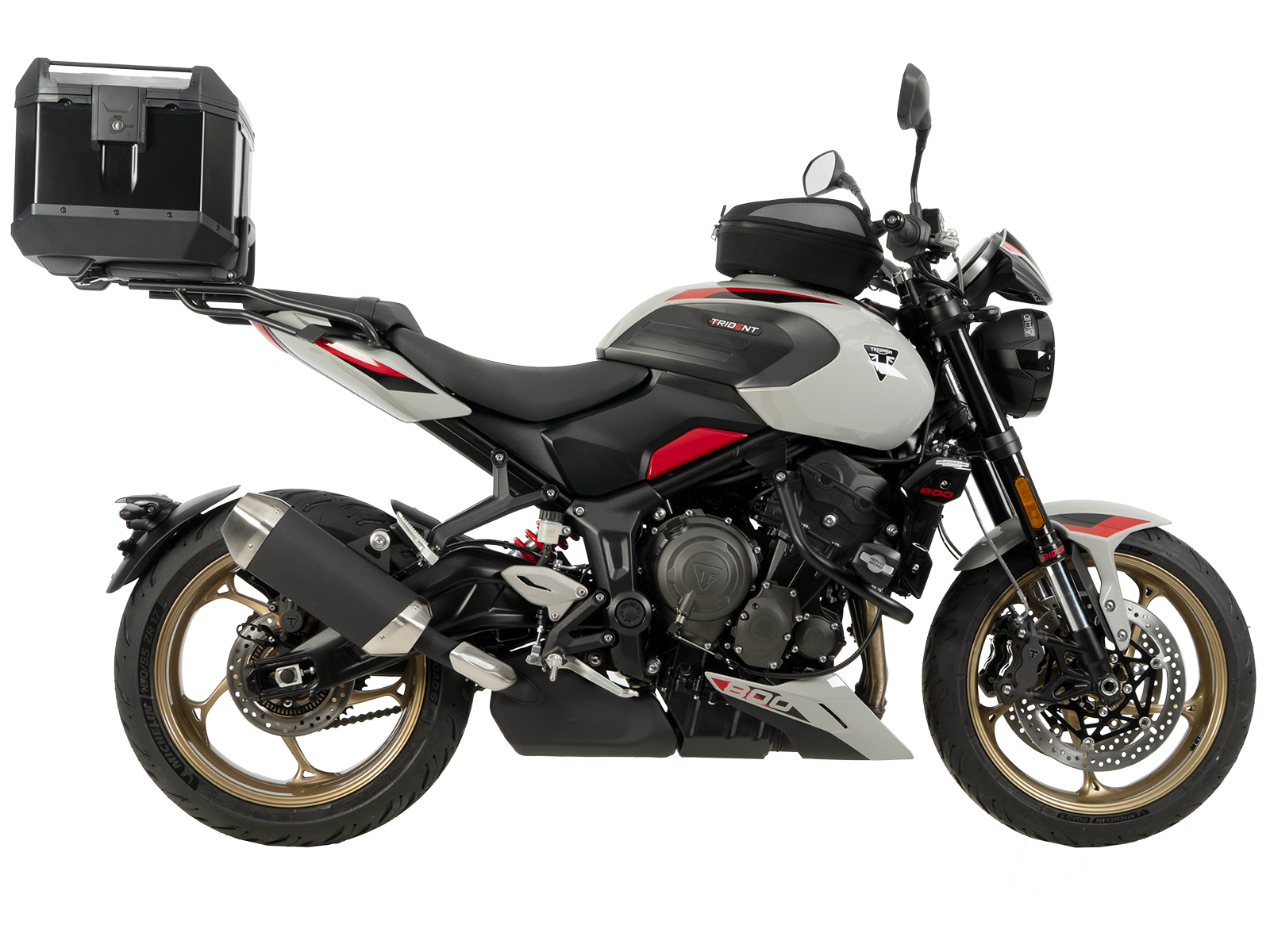 Alurack Topcaseträger schwarz für Triumph Trident 800 (2026-)
