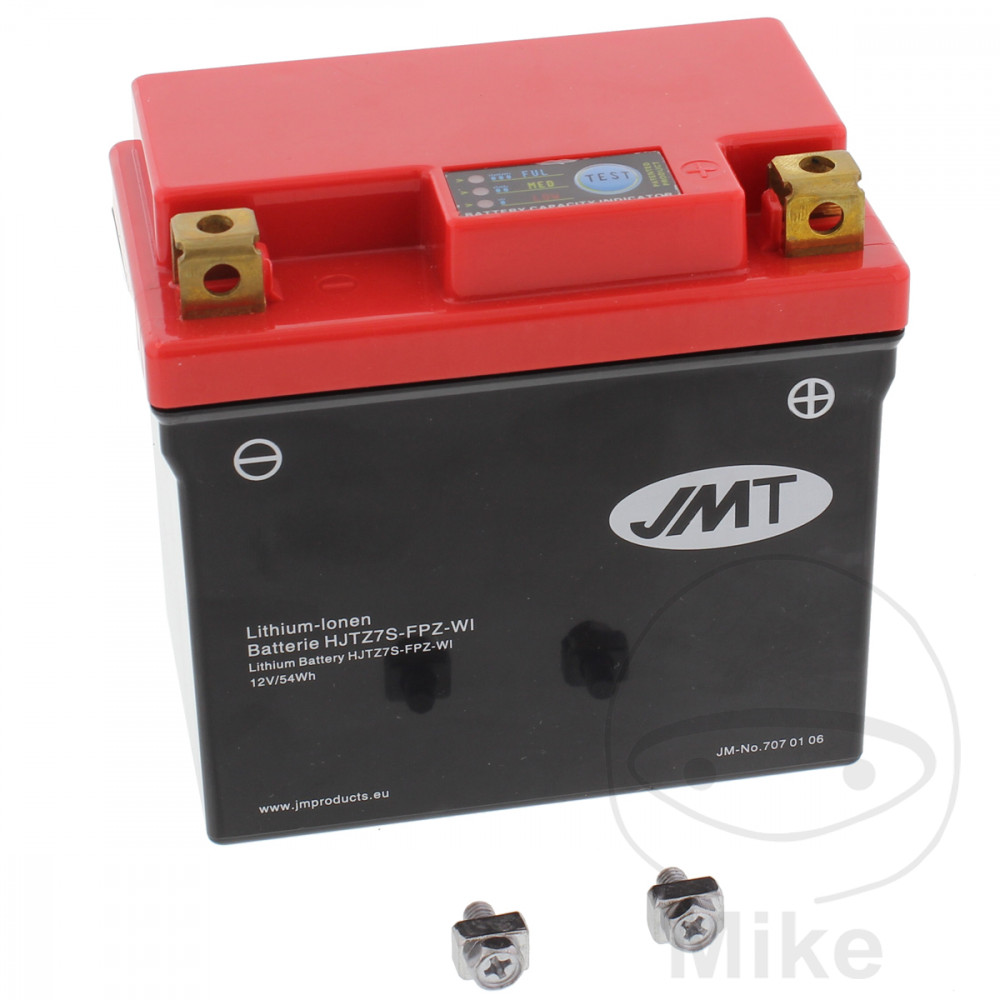 1000_7070106 Batterie Motorrad HJTZ7S-FPZ-WIJMT Lithium-Ionen mit Anzeige