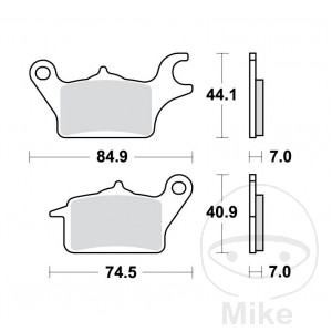 Bremsklotz Standard TRW Alternative: 7370859