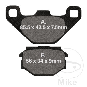 Bremsklotz Standard EBC Alternative: 7870546