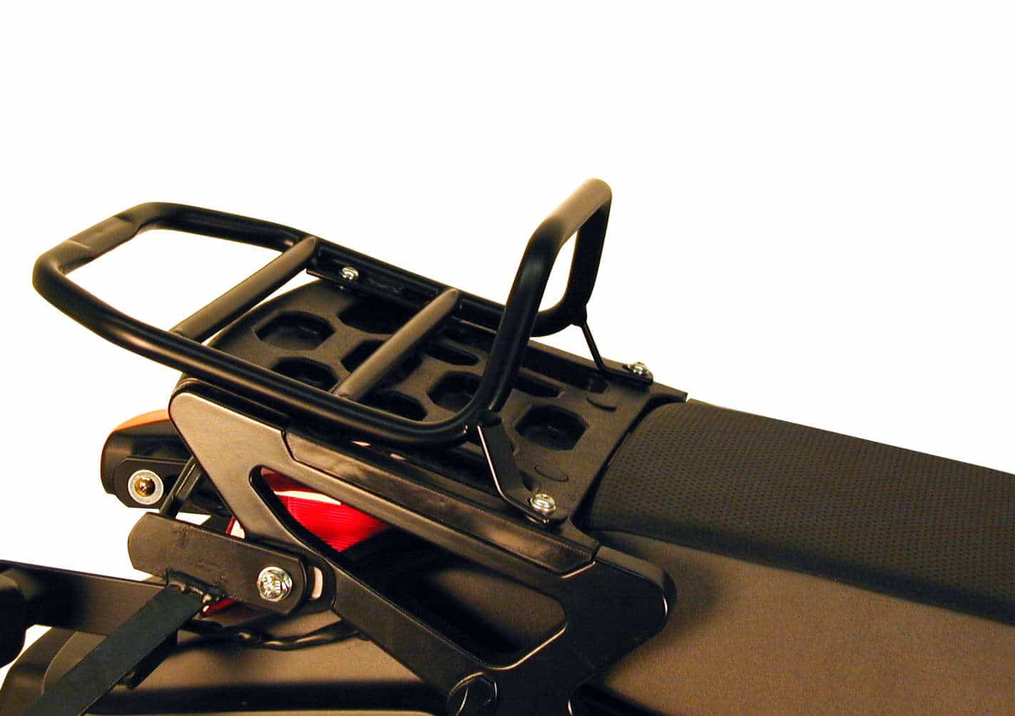 Rohrgepäckbrücke Topcaseträger schwarz für Kawasaki KLE 500 (1991-2007)
