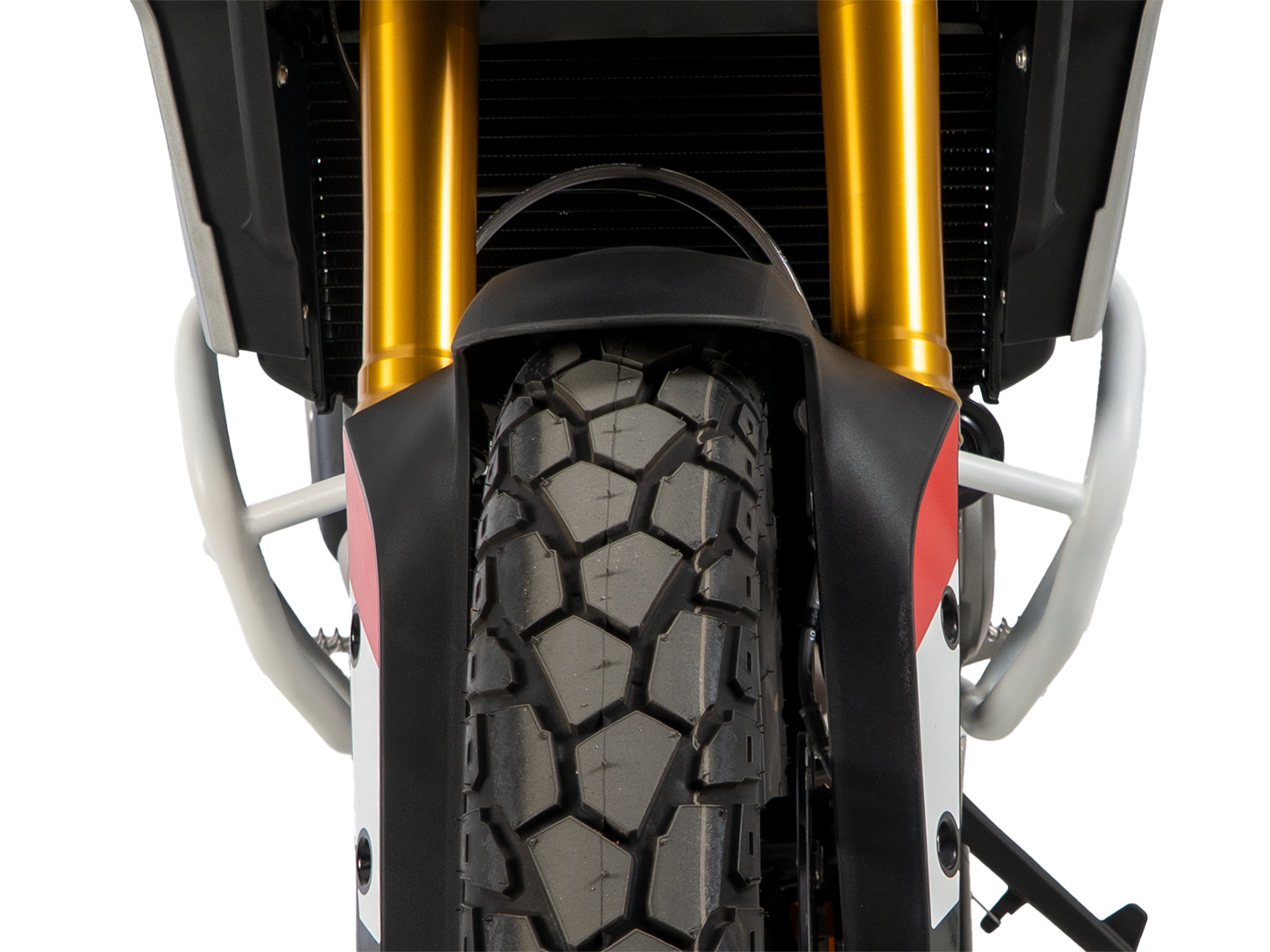Motorschutzbügel weiß für BMW F 450 GS (2026-)