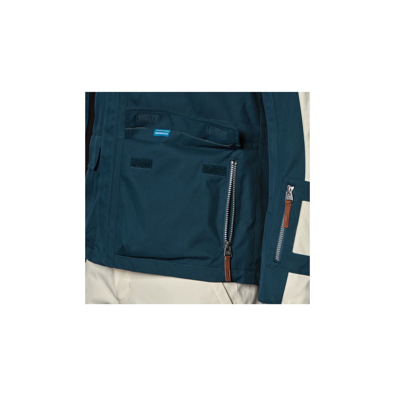 BMW-Motorrad-Jacke-GS-Adrar-Herren-Blau-Tasche