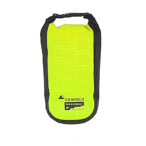 Motorrad Zusatztasche High Visibility, Größe S, 2 Liter, gelb/schwarz, by Touratech Waterproof made by ORTLIEB
