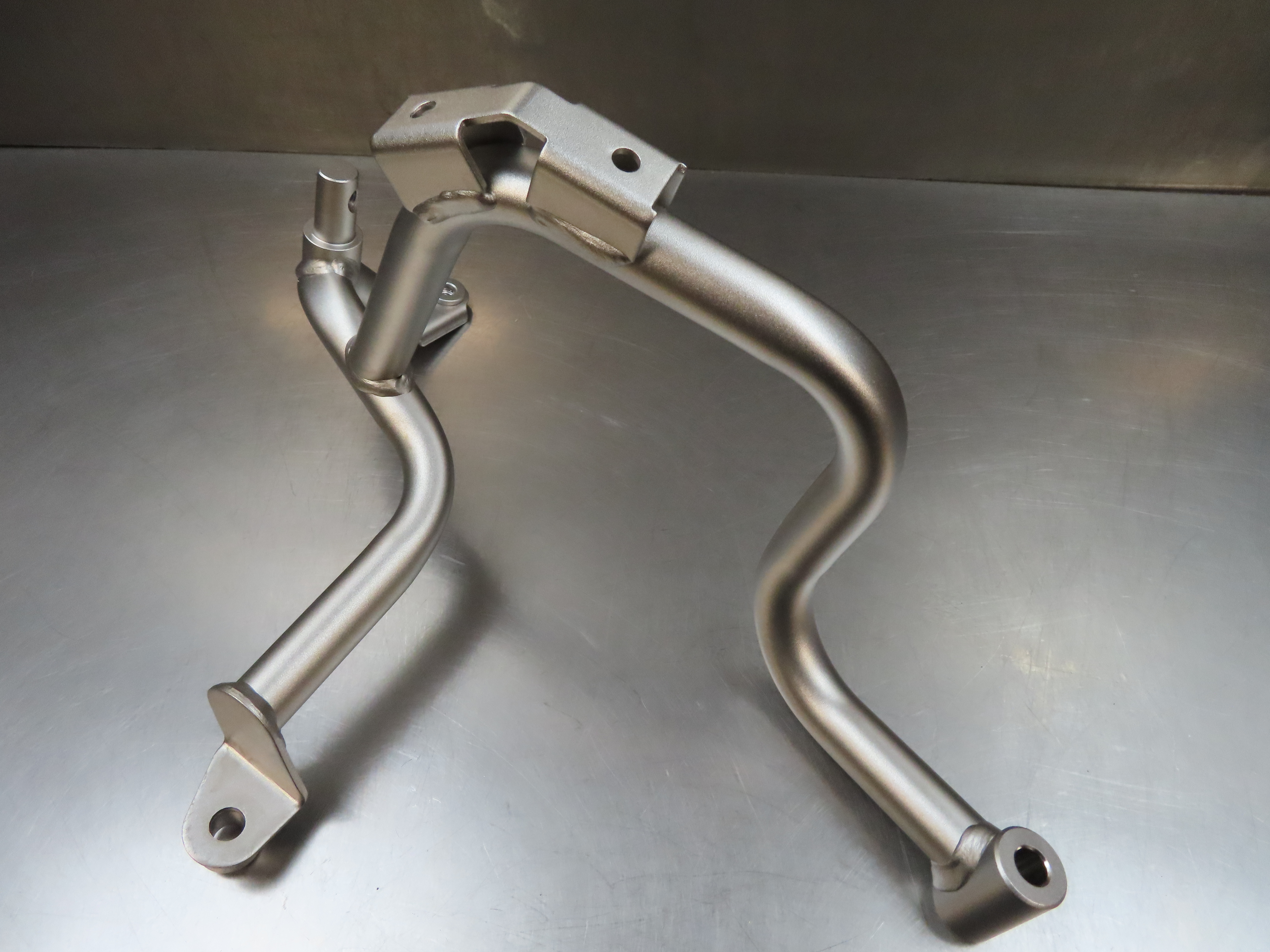 Edelstahl Halter für Sturzbügel Motorschutzbügel R1250RT Behörde Polizei