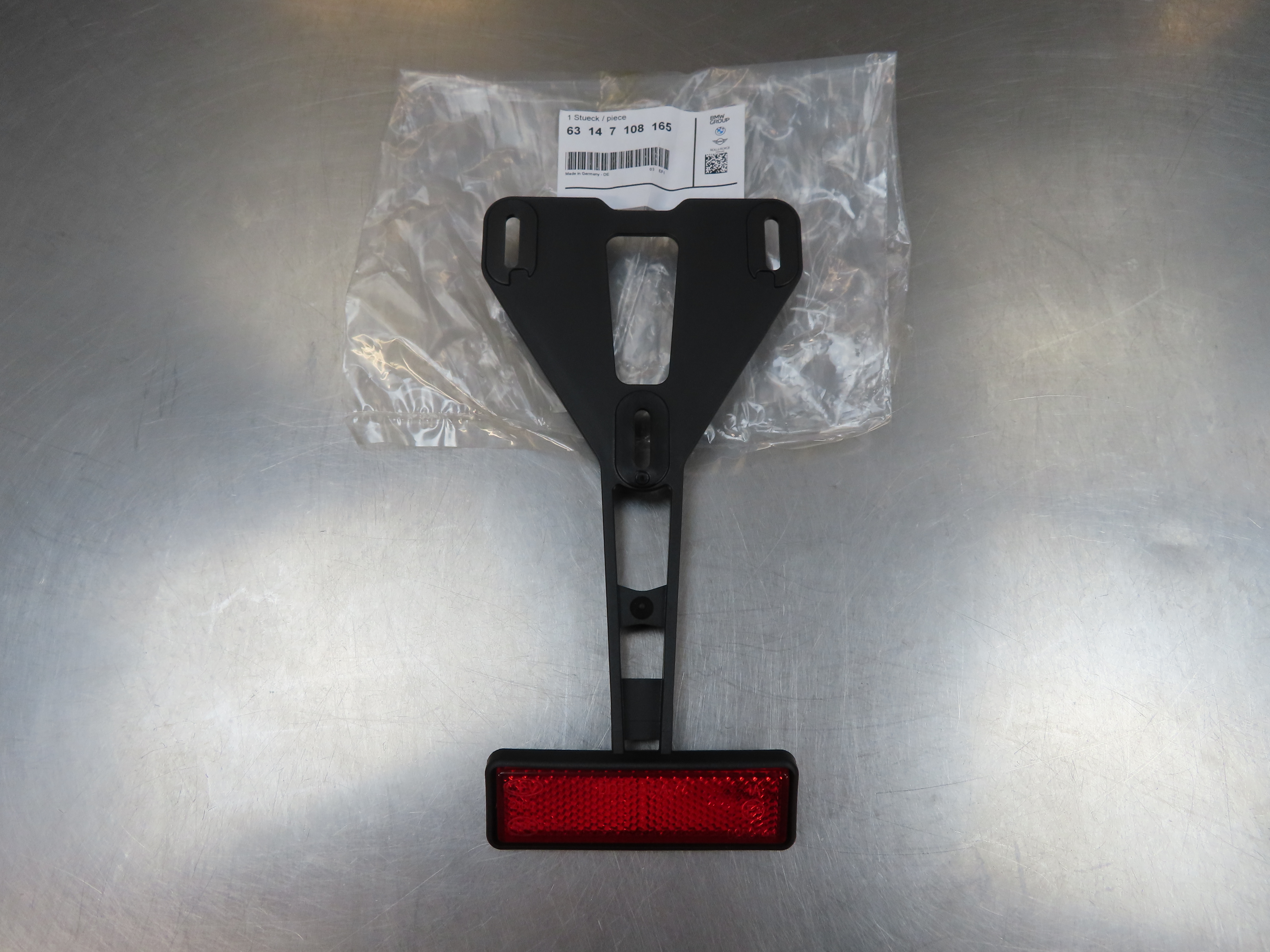 Kennzeichenträger Kennzeichenhalter Halter mit Reflektor für BMW S1000 RR R M1000 RR R