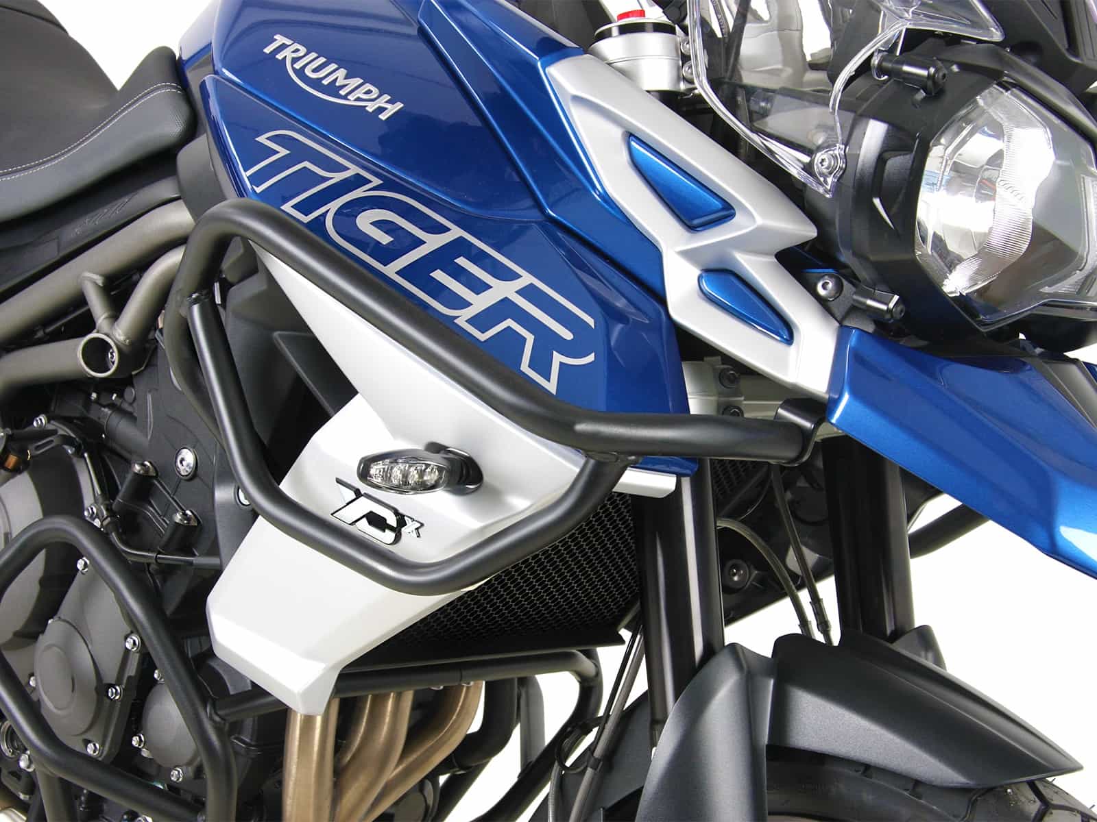 Tankschutzbügel schwarz für Triumph Tiger 800 XC/XCX/XCA/XR/XRX/XRT (2018-)