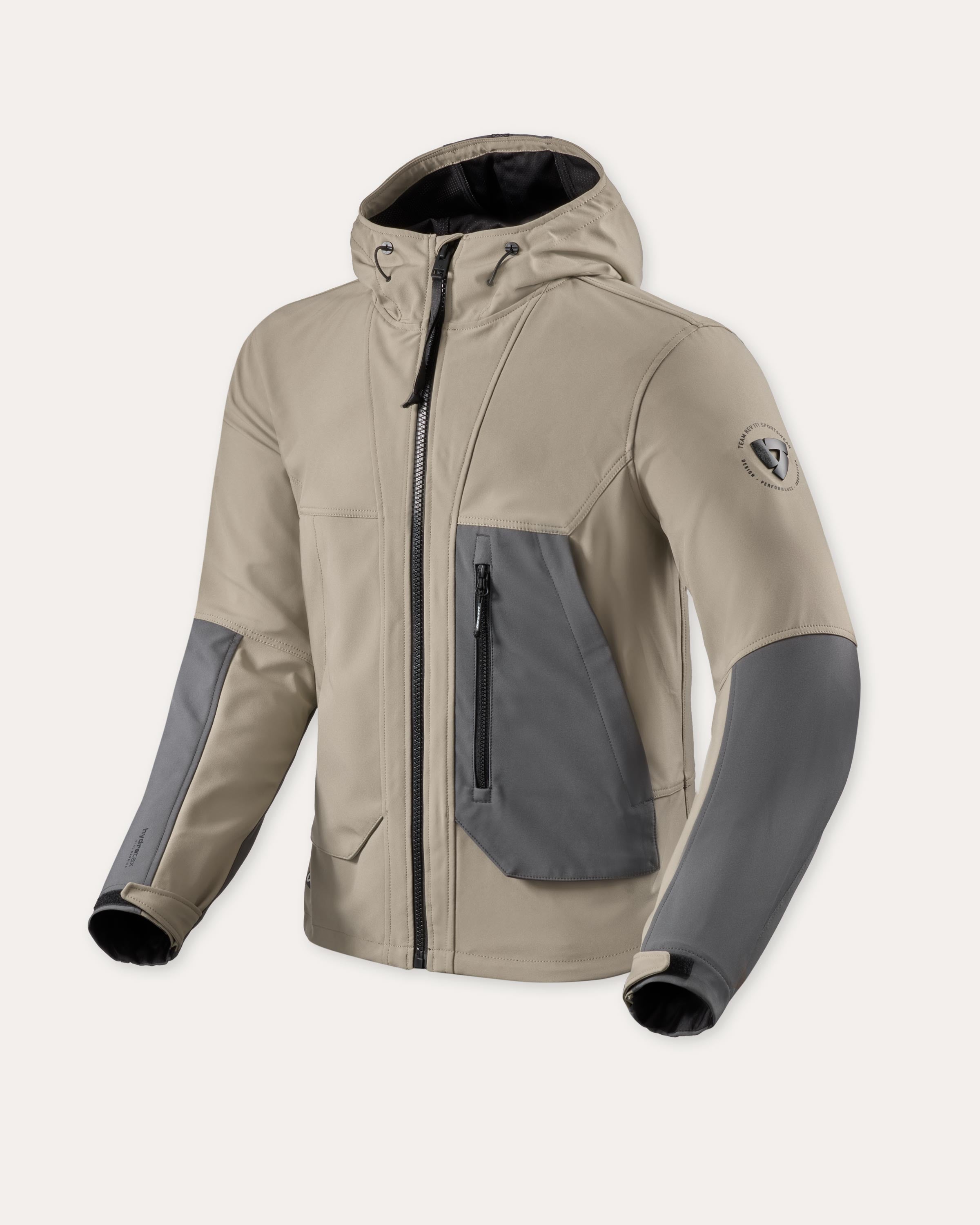 Jacke Boson Sand-Grau S Standard