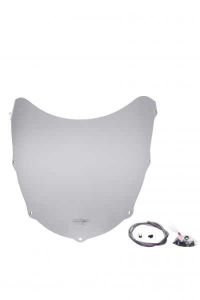 RS 125 95-98 / 250 REPLICA 95-97 - Originalformscheibe "ON" alle Baujahre - rauchgrau