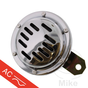 Hupe Motorrad 12V AC JMP chrom 100 mm