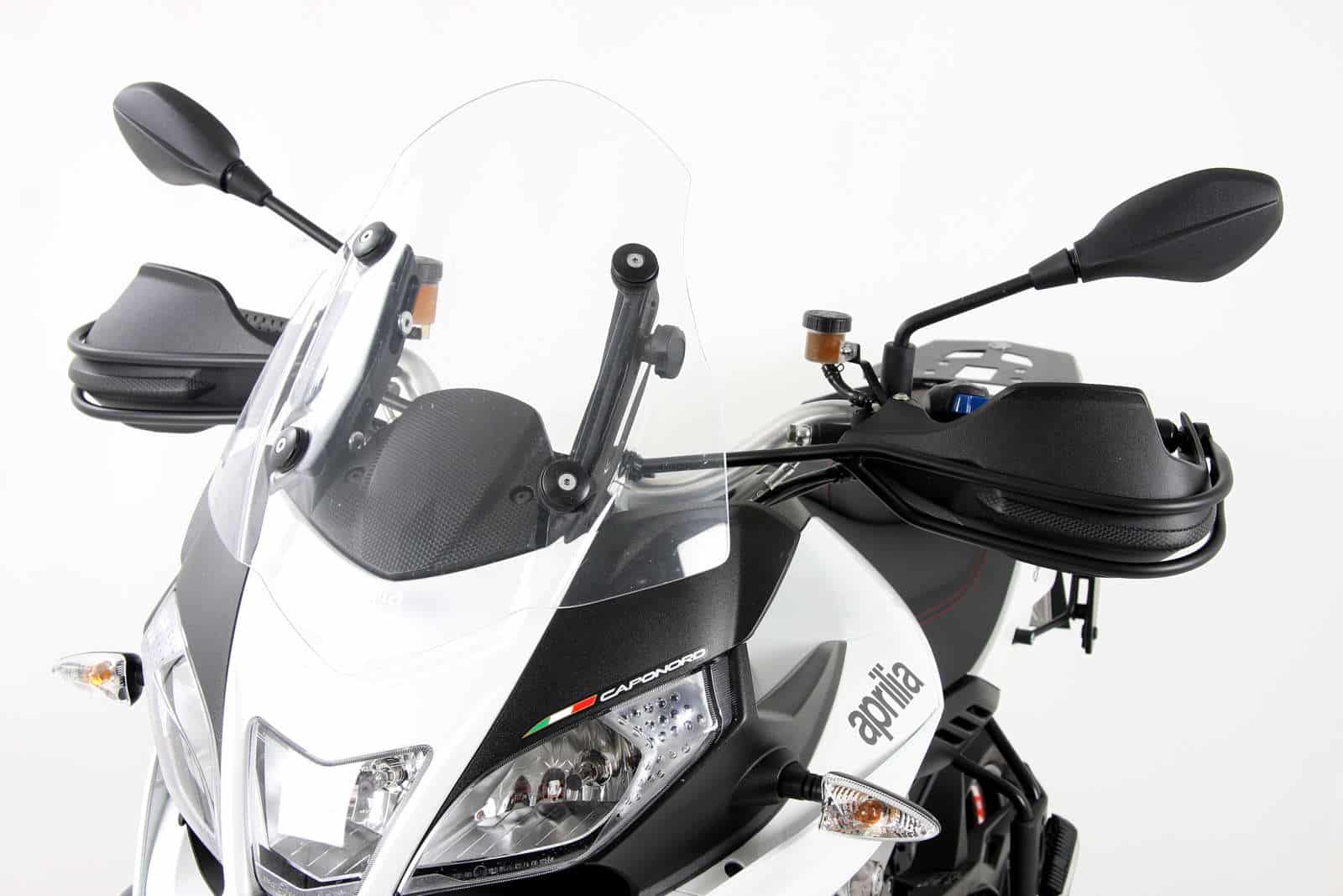 Griffschutz für Aprilia Caponord 1200 / Rally (2013-2016) Set, schwarz (links + rechts)