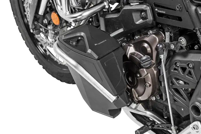 Touratech Werkzeugbox mit Motorsturzbügel - komplett - Edelstahl für Yamaha Tenere 700