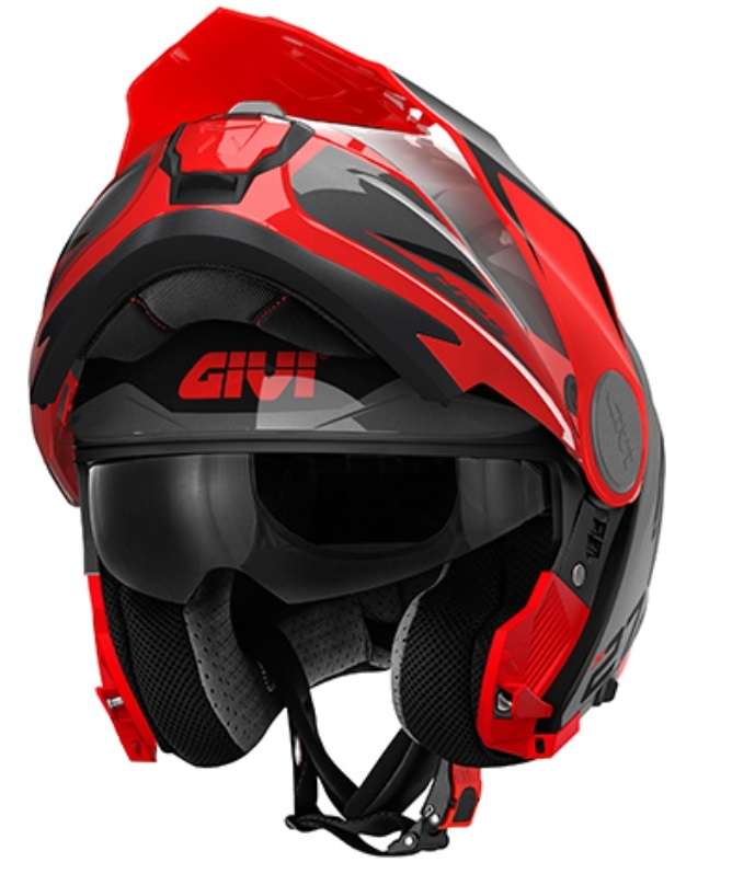 HPS X.27 TOURER GRAPHIC - Gr. 61/XL - schwarz / rot