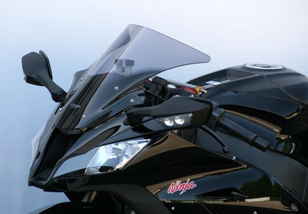 ZX 10 R - Originalformscheibe "OM" 2011-2015 - rauchgrau