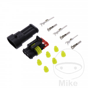 Steckgehäuse Set 3-polig JMP TYCO AMP Superseal