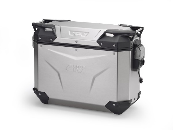 Alu-Seitenkoffer Trekker Outback EVO 37 Monokey Links, 37 Liter / SMART SECURITY LOCK