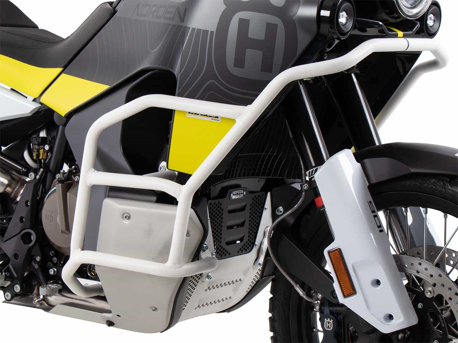Motorschutzbügel "Solid" weiß für Husqvarna Norden 901 (2022-)