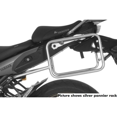 Motorrad Kofferträger Edelstahl, schwarz beschichtet für Yamaha MT-09 Tracer (2015-2017)