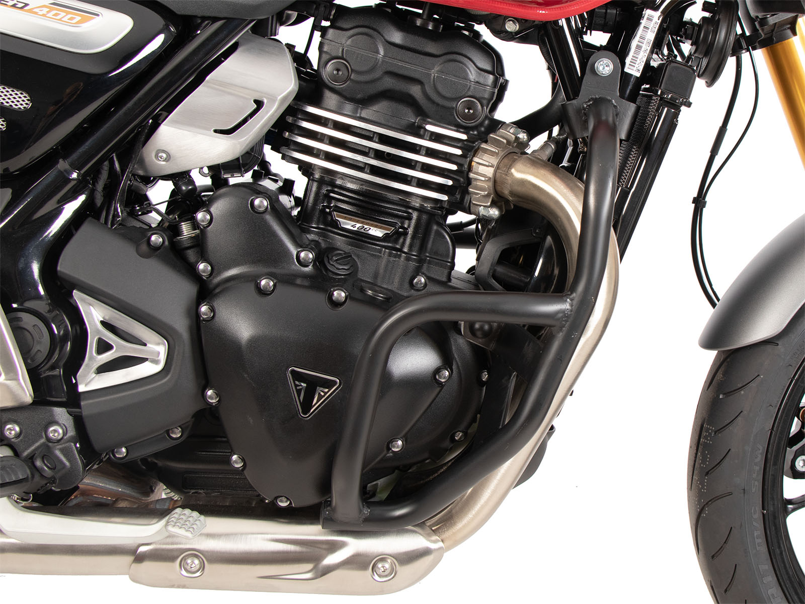 Motorschutzbügel schwarz für Triumph Speed 400 (2024-)