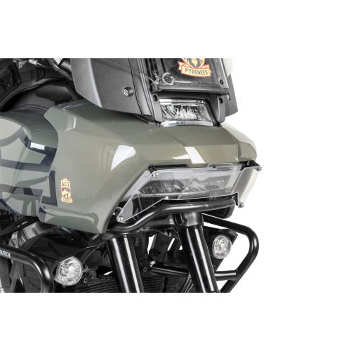Scheinwerferschutz Makrolon, mit Schnellverschluss  für Harley-Davidson RA1250 Pan America *OFFROAD USE ONLY*