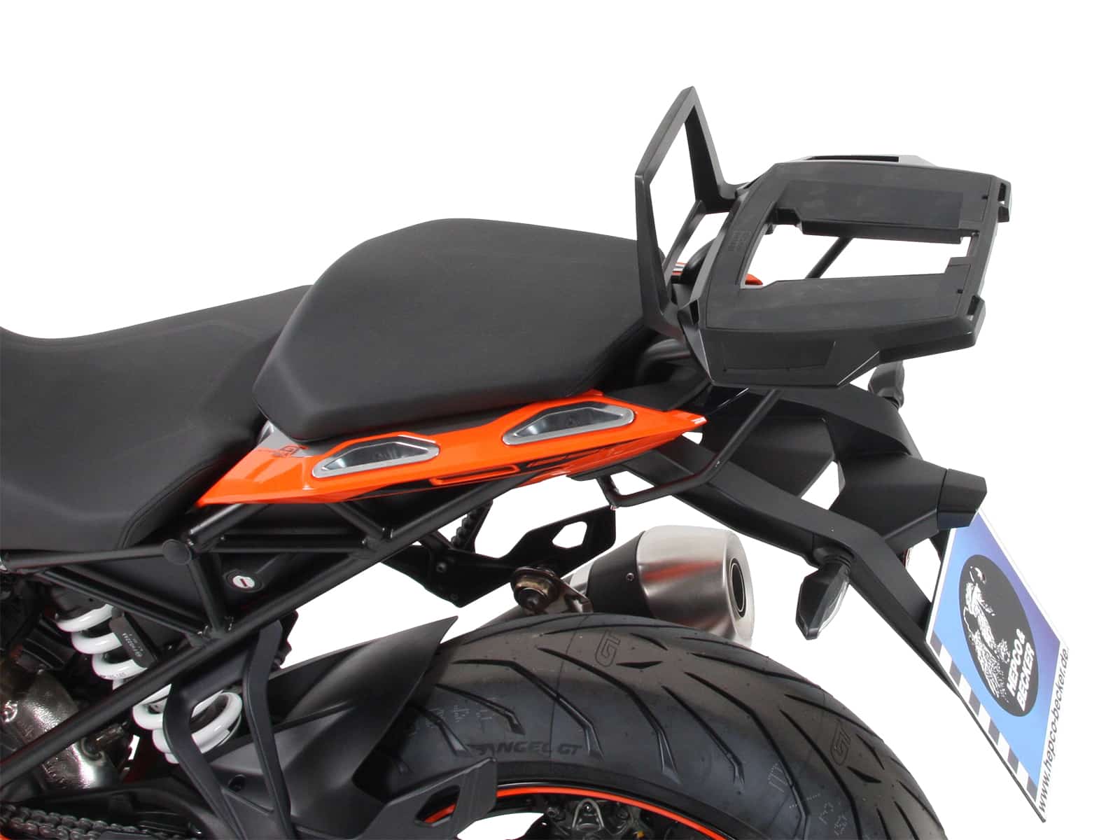 Alurack Topcaseträger schwarz für KTM 1290 Super Duke GT (2016-)