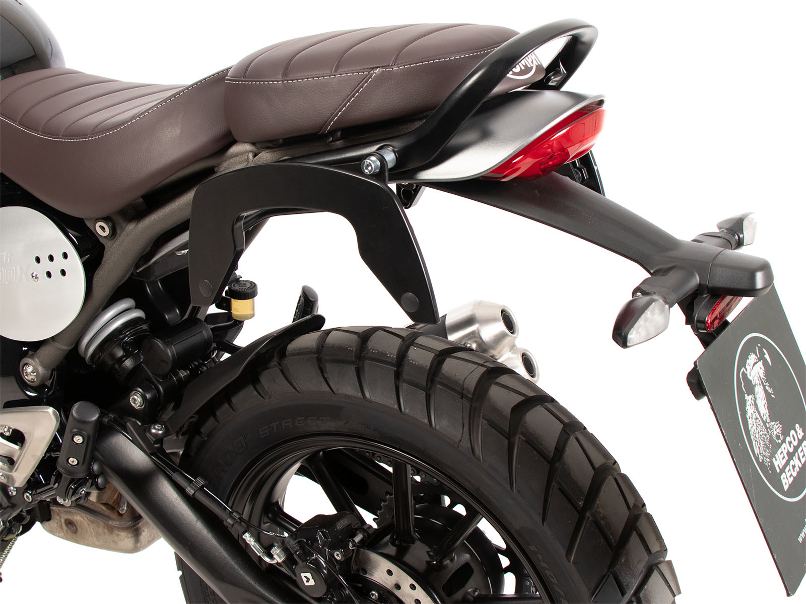 C-Bow Seitenträger schwarz für Triumph Scrambler 400 X (2024-)