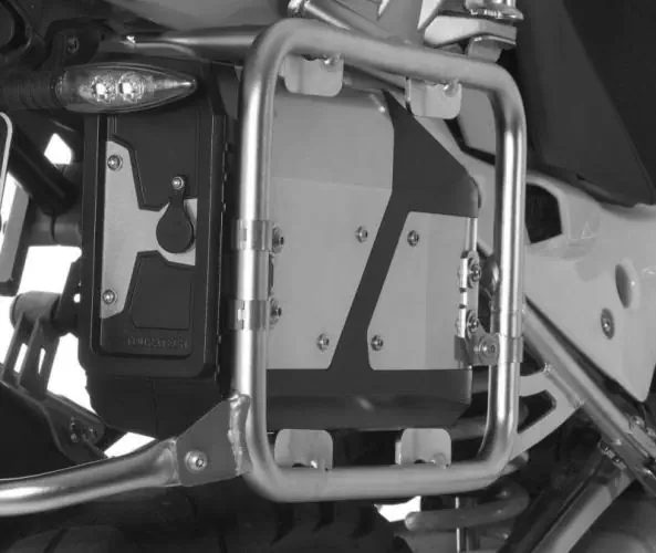 Werkzeugbox für original BMW Kofferträger BMW R1250GS/ Adventure, R1200GS/ Adventure