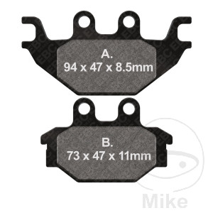 Bremsklotz Standard EBC Alternative: 7370529