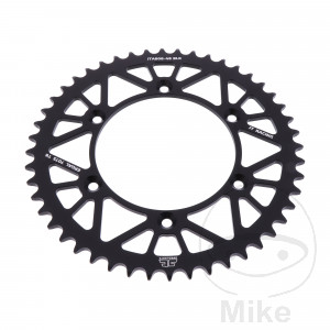 Alu-Kettenrad 48Z Teilung 520 schwarz JT Innendurchmesser 126 Lochkreis 146