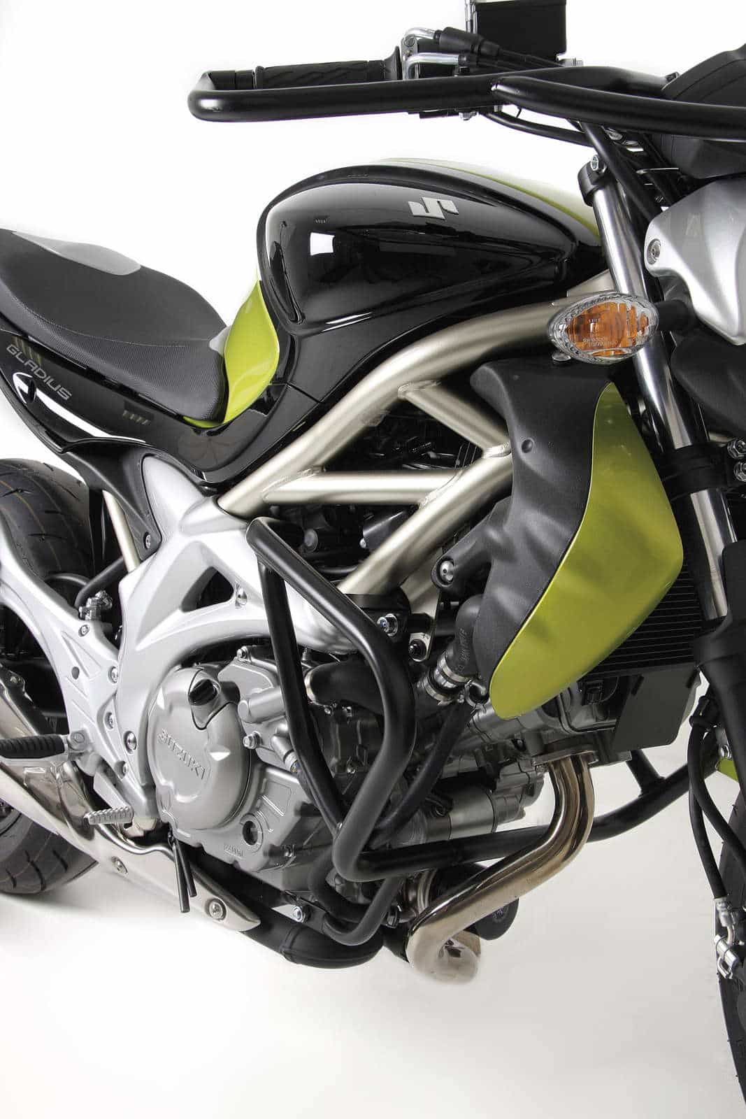 Motorschutzbügel schwarz für Suzuki SFV 650 Gladius (2009-2016)