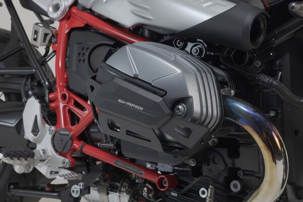 Zylinderschutz Schwarz. BMW R nineT-Modelle, R 12-Modelle.