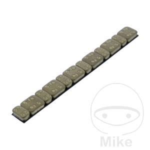 Klebegewicht Eisen Riegel 45 g JMP gold 5 / 2.5 gramm Inhalt 15