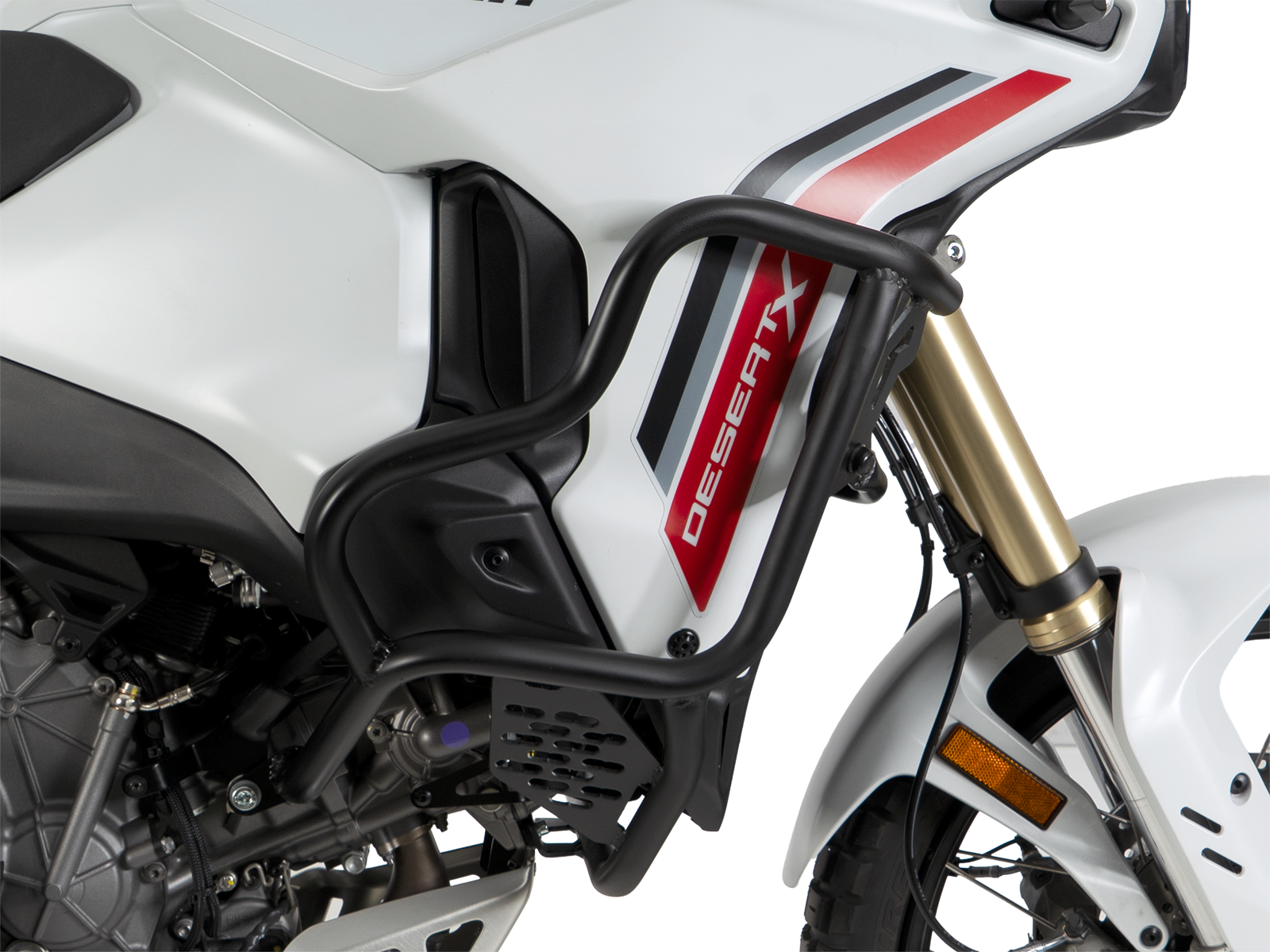 Tankschutzbügel "Solid" schwarz für Ducati Desert X V2 (2026-)