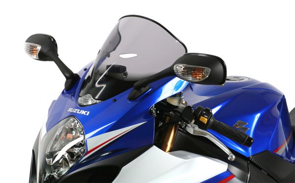 GSX-R 1000 - Racingscheibe "R" 2007-2008 - rauchgrau
