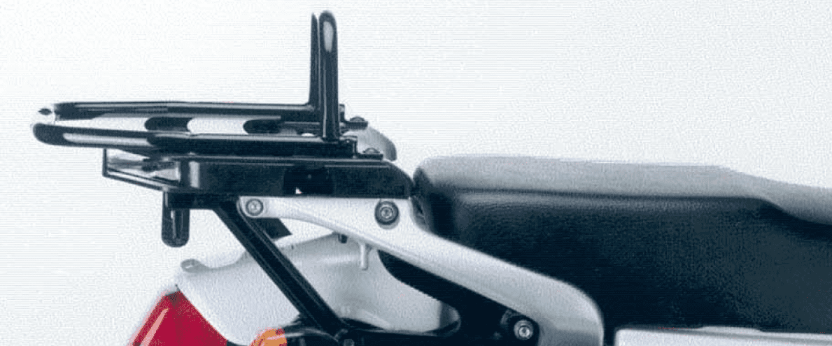 Rohrgepäckbrücke Topcaseträger schwarz für Honda NX 650 Dominator (1995-2002)