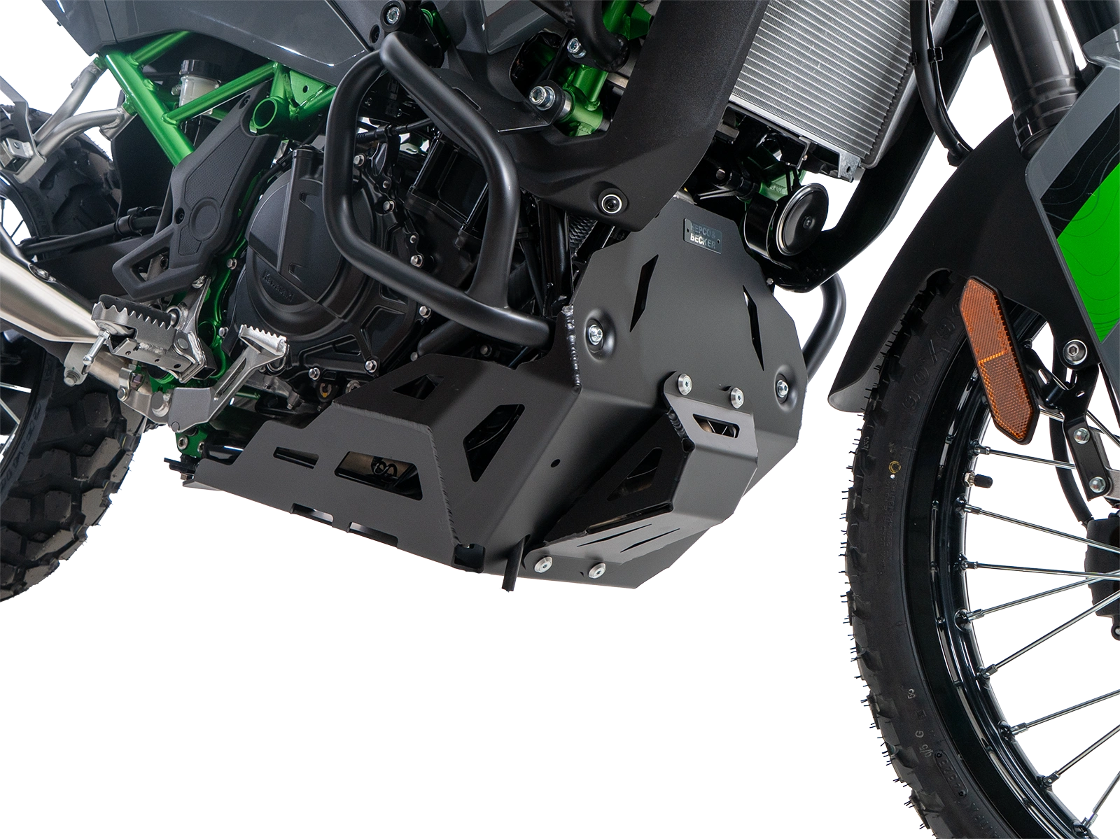 Motorschutzplatte schwarz für Kawasaki KLE 500 / SE (2026-)