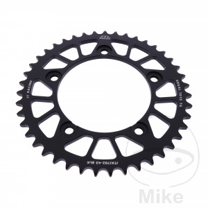 Alu-Kettenrad 43Z Teilung 525 schwarz JT Innendurchmesser 120 Lochkreis 140