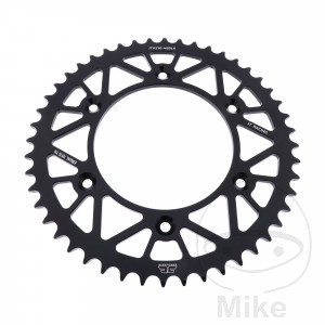 Alu-Kettenrad 48Z Teilung 520 schwarz JT Innendurchmesser 125 Lochkreis 153