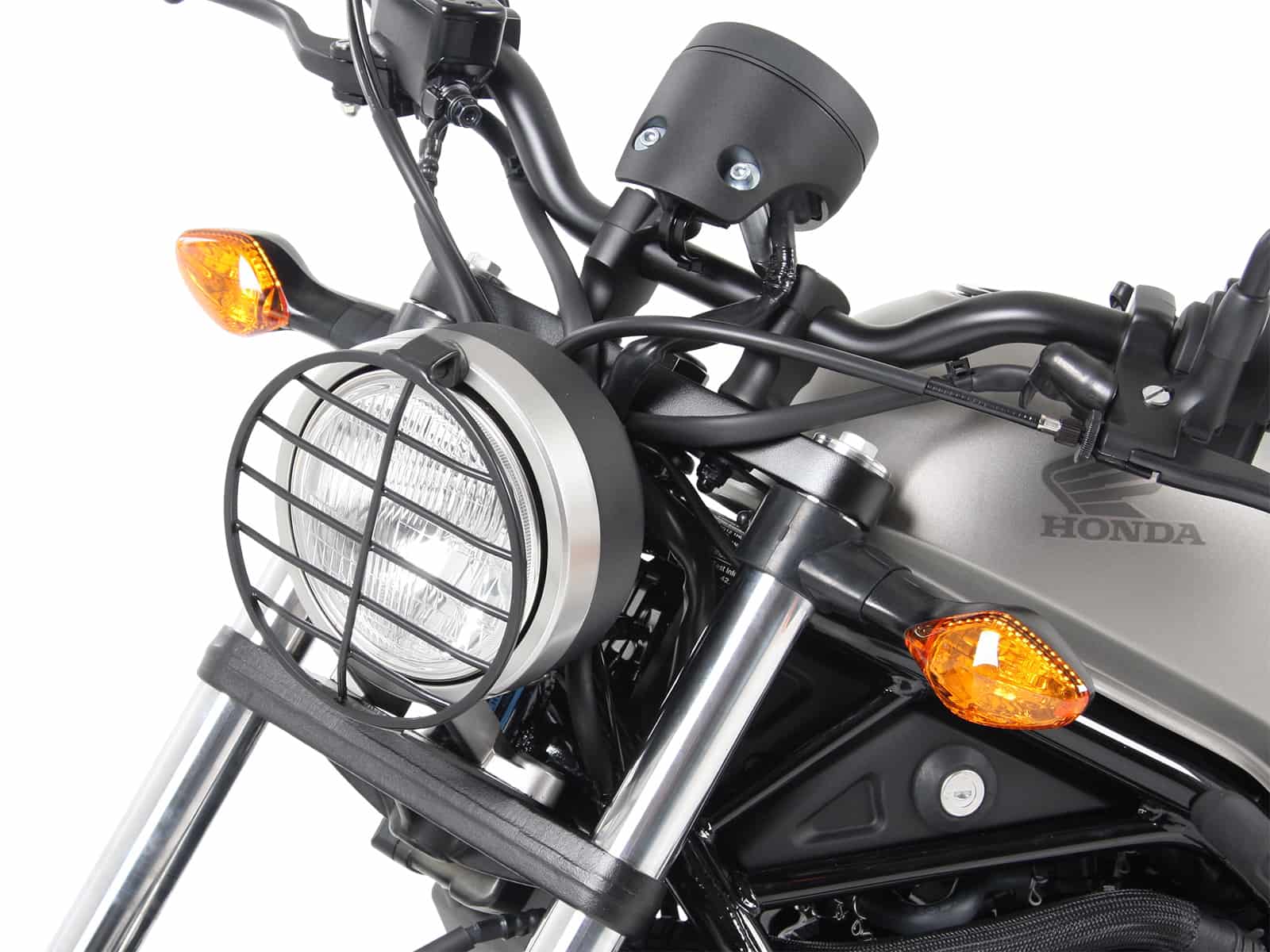 Lampenschutzgitter schwarz für Honda CMX 500 Rebel (2017-2019)