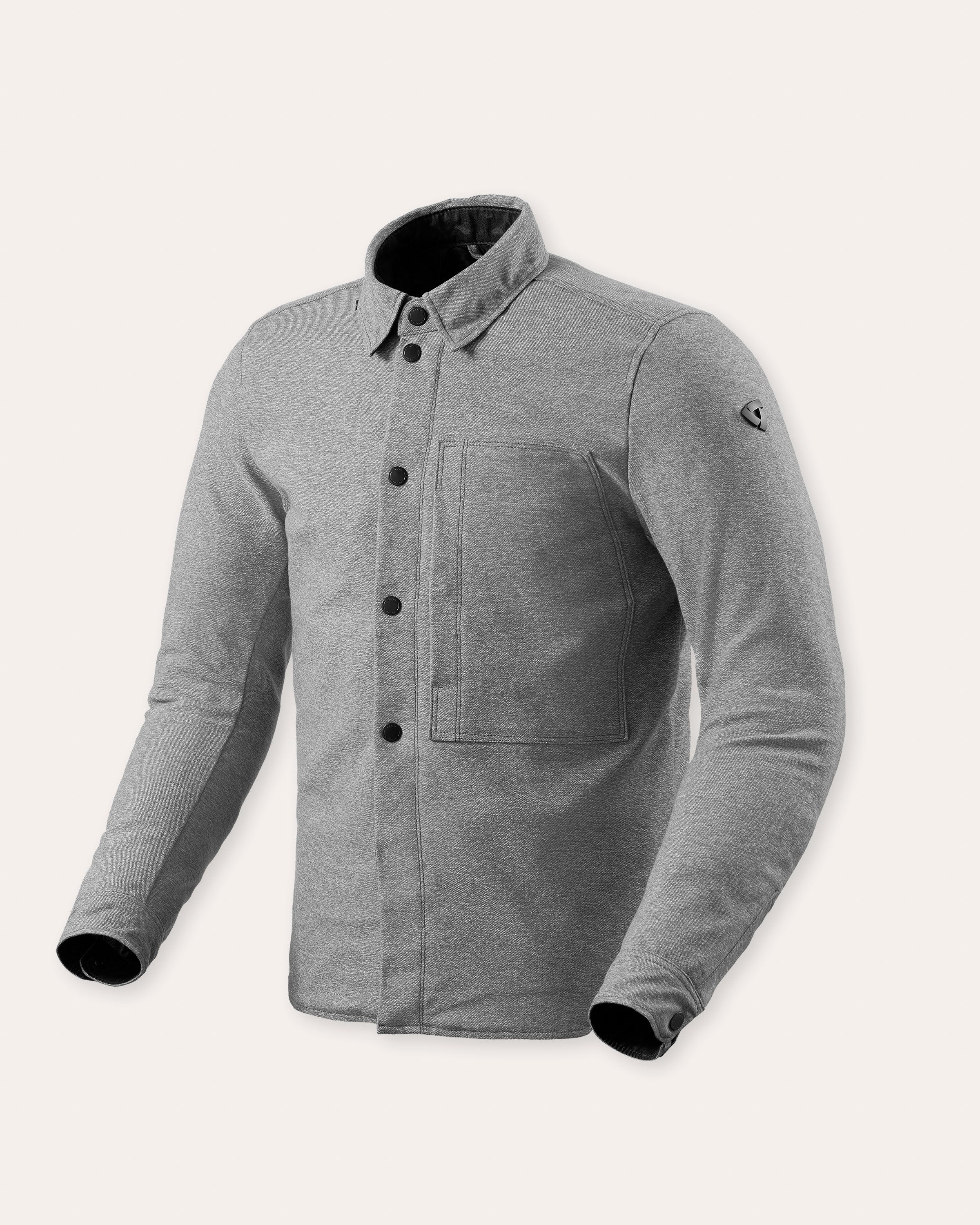 Überhemd Esmont | Grey - Grau / XXL / Standard - Größe: XXL - Länge: Standard