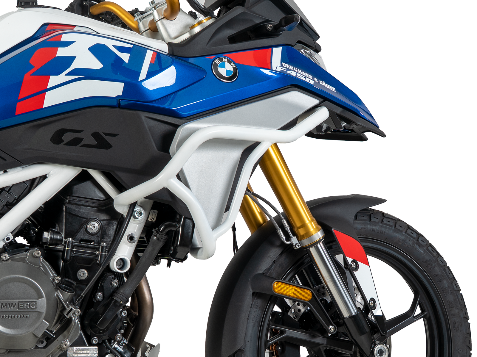 Tankschutzbügel weiß für BMW F 450 GS (2026-)
