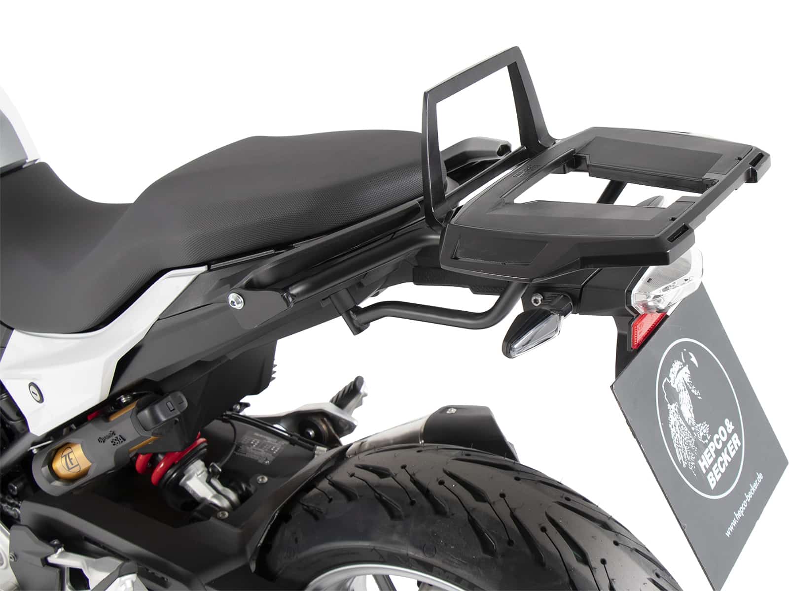 Alurack Topcaseträger schwarz für BMW F 900 R (2020-2024)