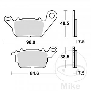 Bremsklotz Standard TRW Alternative: 7370216