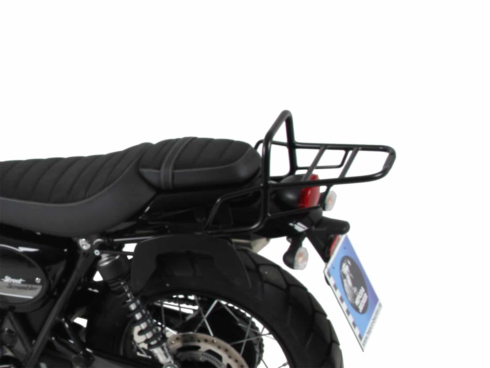 Rohrgepäckbrücke Topcaseträger schwarz für Triumph Street Scrambler / Scrambler 900 (2017-)