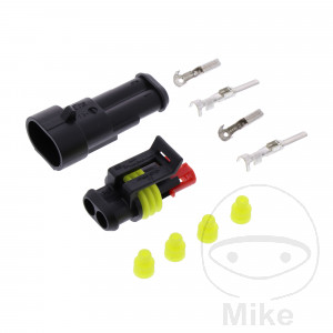Steckgehäuse Set 2-polig JMP TYCO AMP Superseal