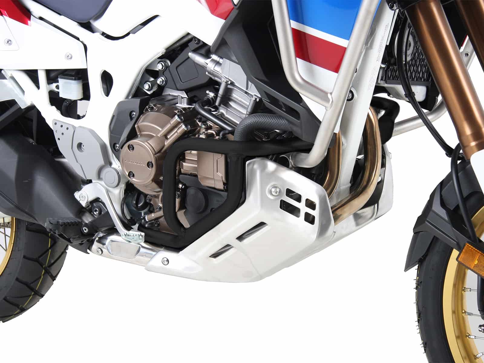 Motorschutzbügel schwarz für Honda CRF1000L Africa Twin Adventure Sports / DCT (2018-2019)