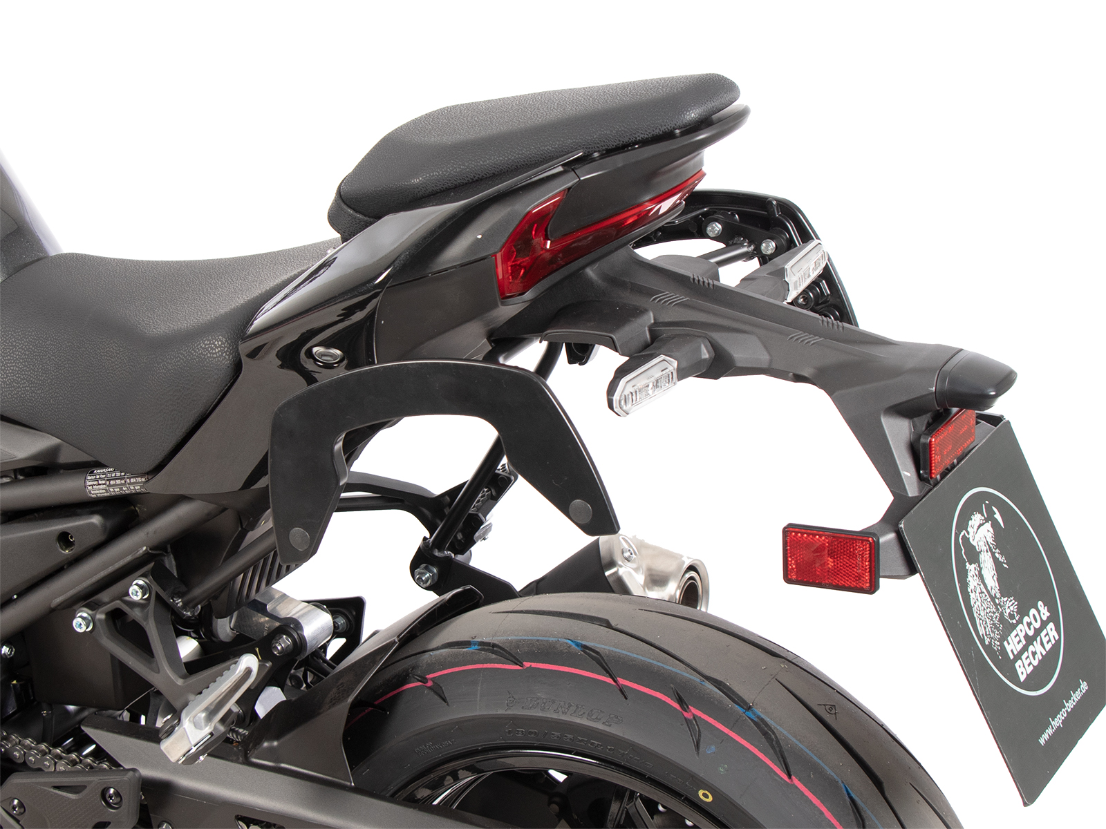 C-Bow Seitenträger schwarz für Kawasaki Z 900 / SE (2025-)