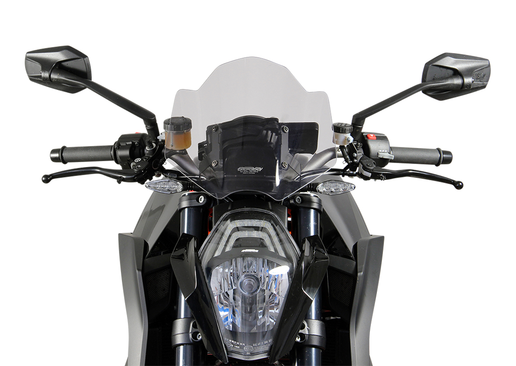1290 SUPER DUKE R - Racingscheibe "NRM" 2013-2016 - schwarz